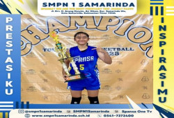 Juara 1 pada Lomba yang diadakan PERBASI Kota Samarinda.